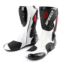 Load image into Gallery viewer, B1001 Motorcycle Racing Boots Professional SPEED Biker Shoes