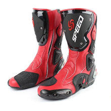 Load image into Gallery viewer, B1001 Motorcycle Racing Boots Professional SPEED Biker Shoes