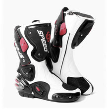 Load image into Gallery viewer, B1001 Motorcycle Racing Boots Professional SPEED Biker Shoes