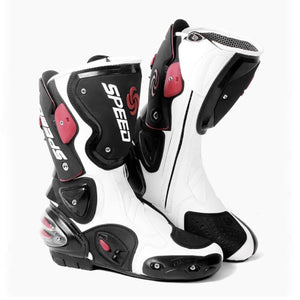 B1001 Motorcycle Racing Boots Professional SPEED Biker Shoes